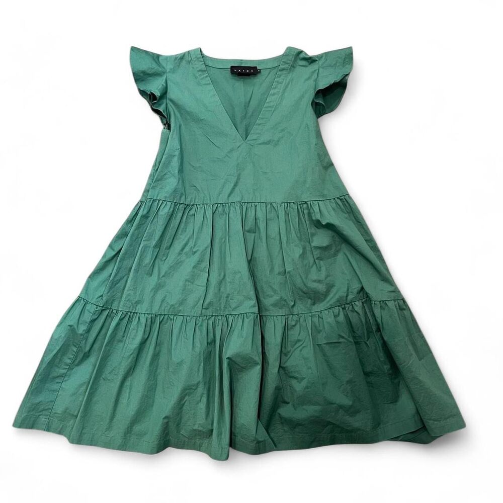Boho Hatch Cotton Tiered Midi Dress